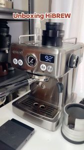 Bản nâng cấp - Máy pha cà phê Espresso chuyên nghiệp thương hiệu Mỹ cao cấp HiBREW - H10 Plus. Hàng chính hãng