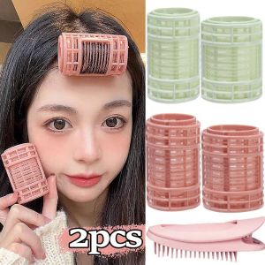 Velcro Curling Wand Hair Root Rollers Clips Fluffy Hair Curler Fluffy Bangs Tool Simple Hair Tools