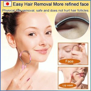 Easy Hair Removal/Whiten Instant [Beauty Essential] Effortlessly Remove Facial Hair with Face Threading Tool Safe Gentle Not Hurt Hair Folicles Smooth Skin