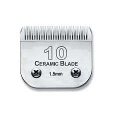 10# Detachable Dog Pet Cat A5 Clipper Blade Compatible With Most Andis Oster Wahl KM Clippers,Ceramic & Carbon Steel Blade