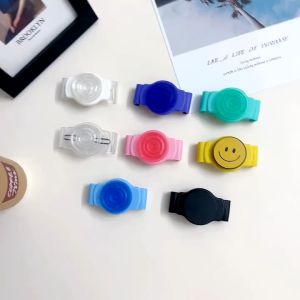 Foldable Phone Stand Colorful Creative Back Clip Anti Slip and Simple Foldable Phone Stand Creative Back Clip Universal Slide Phone Holder Anti Slip and Simple Foldable Phone Stand