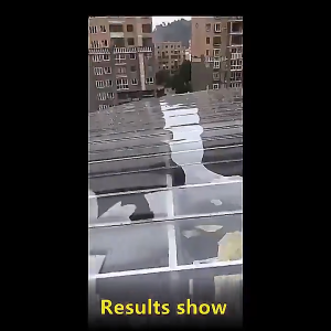 🏆Durable for 100 years🏆 Fiberglass Roof Sheet Polycarbonate Roofing Sheet Sunroom/Balcony Daylighting Board Daylighting Roof Panel Roofing Sheet Clear Greenhouse Roof Sheet PC Sunlight Board Transparent PC Roof Panel