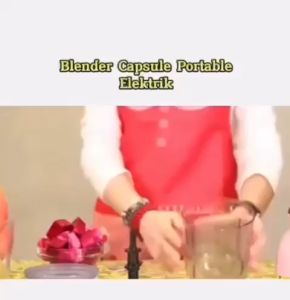 BLENDER KAPSUL CAPSULE SULTAN SERBAGUNA JUICER 4 MATA PISAU BLENDER PORTABLE ALAT PENGGILING PENGHALUS MAKANAN BUMBU DAPUR BUAH DAGING ES BATU