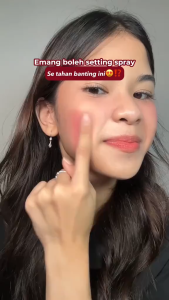 Lapak Gadis OMG OH MY GLAM Fix & Lock Matte Setting Spray 60 ml - 24 Jam Makeup Anti-Longsor!