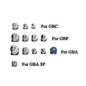 1-10 Sets Mainboard Capacitor For GBA GBP GBC for Gameboy Pock Et For GBA GBC GBP GBA SP GBL Color Motherboard Repair Replacemen