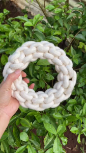 Đồ chơi cho Chó gặm sạch răng bằng dây thừng bện - Petty Shop