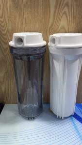 Cốc lọc 10 inch ren 21mm nắp trắng