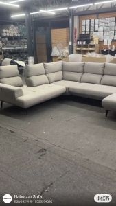 Nabucco Novinton 6 Seater PushBack Corner Sofa/L Shape Sofa[Multiple Material Can Choose][Delivery West Malaysia Only]