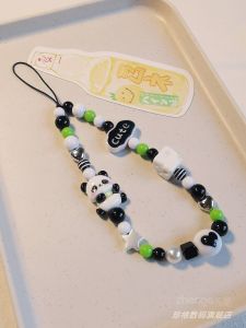 สร้อยข้อมือลายเบียร์น่ารัก สร้อยคอโทรศัพท์มือถือ สร้อยข้อมือป้องกันการตกหล่น รุ่นใหม่ของสัตว์น่ารักจากจีนแผ่นดินใหญ่