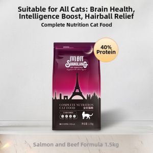 SHANGLANG | Full Life Stage Hairball Control Urinary Tract Health Natural Cat Food 1.5kg