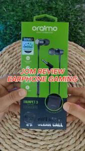 Fon Telinga ORAIMO High Quality Wired Super Stereo With Mic For HD Call Android In Ear Original 3.5 mm Full Bass Earphone LME40