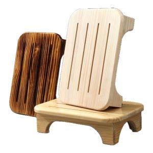 MENGBINFEN | Solid Wood Foot Rest Office Use