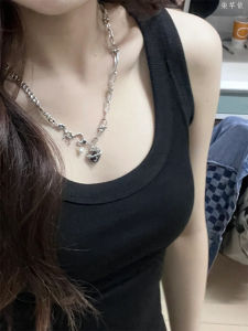 Áo Ba Lỗ Modal Mùa Hè 2024 Dành Cho Nữ Áo Ba Lỗ Cotton Thêu Lưng Đẹp Thân Thiện Với Làn Da Áo Ba Lỗ Cổ Chữ V Dáng Ôm