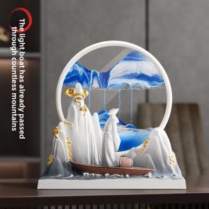 Kisstyle | Creative Luxurious Sand Painting Hourglass Office Decor Graduation Gift