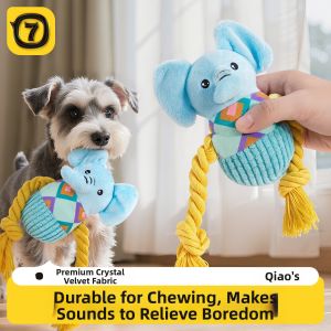 7o | Squeaking Entertaining Chew-Resistant Dog Toy