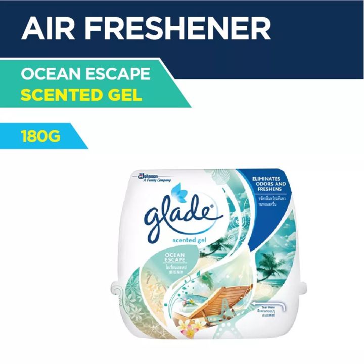 Glade Sense & Spray Ocean – Deodorante Ambientale Con Sensore Di Movimento, 18 Ml, Fragranza Marina E Agrumi, Ricarica Automatica E Duratura