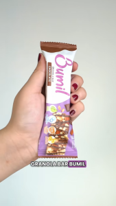 Bumil Granola Bar Cemilan Sehat Bergizi Untuk Ibu Hamil & Menyusui Snack Bar Rasa Chocolate