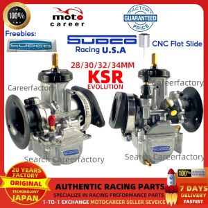 Motorsiklo KSR EVO 28MM 30mm 32mm 34mm Raider 150 PWK Carb Carburetor carburator Sudco Racing KOSO KSR Evolution Flat Slide Motor carburetor Universal For CRF SXF EXC-F YZF KLX For HONDA KTM Off Road motocross OKO MIKUNI UMA KARB Carbo ORIGINAL OE