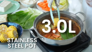 Cornell Induction Cooker 2000W with Premium Stainless Steel Pot