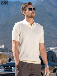 Enjeolon | Italian Heritage Style Pique Knit Short Sleeve Cool Summer T-Shirt