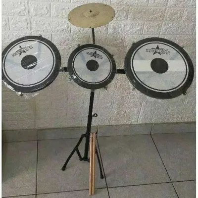 GROSIR DRUM TAMTAM SIMBAL 1 (Bonus Stik)