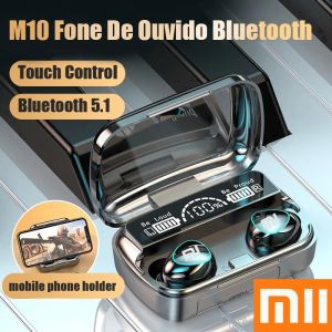 🎧【Readystock】 + FREE Shipping 🎧 XiaoMi TWS Wireless Headphones M10 Bluetooth Earphones with Charging Bin Touch Control Earbuds with Mic Clear Call Headsets HiFi Sounds
