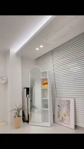 Homelife Arched Full Length Mirror Freestanding Floor Mirror Mirror With Storage Shelf Multi Layer Storage Shelves