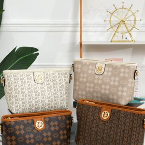 MKMC Tas Selempang Wanita Terbaru Kekinian Fashion Aesthetic Tas Kerja Wanita Slingbag Crossbody Bag Kerja Multifungsi Makeup Resleting Kulit COD