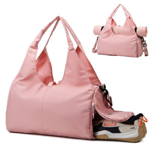 Women Yoga Bag Gym Sports Training Shoulder Bag Fitness Dance Travel Storage Bags Female Tote Dry Wet Handbags Weekend Bag