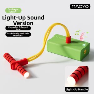 MACYO | Indoor Outdoor Height Increase Balance Training Kids Pogo Stick