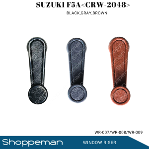 SUZUKI MULTICAB F5A WINDOW RISER HANDLE CRW-2048 WR-007 BLACK WR-008 GRAY WR-009 BROWN