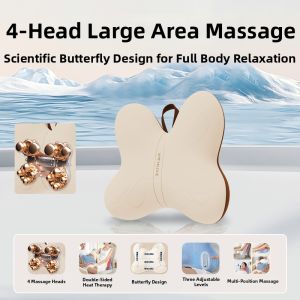 MEOJIE | Automatic Back Shoulder Neck Massaging Cushion