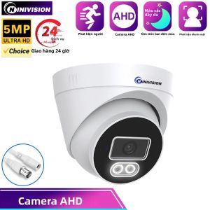 Camera Quan Sát AHD Dome 4K 8MP 24H Tầm Nhìn Ban Đêm Toàn Màu Với Công Nghệ H.265 Kỹ Thuật Số Dành Cho Giám Sát Chiếu Sáng Đường Phố Ngoài Trời
