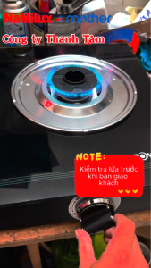 Bếp Gas Đôi Mặt Kính Cao Cấp NaMilux DL2461PG - Công Suất 2.8 kW/giờ/lò phải - Kiềng Bếp Tráng Men -Hàng Chính Hãng