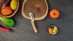3-in-1 Stainless Steel Vegetable Peeler with Wooden Handle Vegetable Fruit Slicer Shredder Versatile Bottle Opener Kitchen Tool