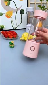 KOK - Blender Portable Juicer Usb 6 Mata Pisau Blender Juice Cup 400ml Blender Mini Portable bisa cod termurah