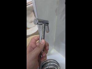 Billion B-4128 Bidet Spray With 1.2m Hose & Bracket Chrome (FULL SET)