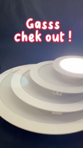 LAMPU DOWNLIGHT PANEL INBOW (TANAM)/LAMPU PLAFFON TANAM/LAMPU PANEL DOWNLIGHT LED BULAT
