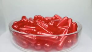1000pcs Size 0 Pearl Red/Pearl Red OSPA High Quality Empty Gelatin Capsule