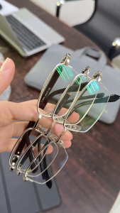 A-G Classic Fashion High-End Quality Reading Glasses HD Ultra-Light Men Aesthetic Grade Anti Radiation Business Retro Original Eyeglasses Replace Lens G958