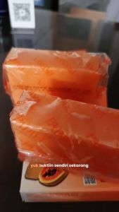 Jinzu Papaya Brightening Soap/Sabun Cuci Muka Pepaya 135gr