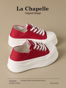 La Chapelle | Breathable Lightweight Thick Sole Womens Canvas Shoes
