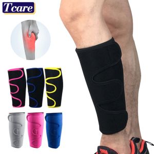 1 PCS Sport Leg Brace Shin Guard Sleeve Sports Calf Guards Protection Adjustable for Cycling Football Basketball Weightlifting Gym