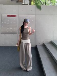 Trendy Short Crop Top Vest Fashionable Stylish Wear