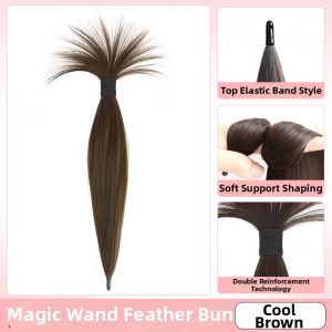 XIAOQI | Self-Wrapping Natural & Full Hairstyle Bun Headpiece