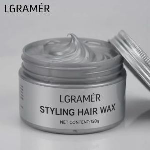 Silver Gray Temporary Hair Color WaxInstant Natural Hairstyle Cream Dye for YouthDisposable Coloring Mud for Cosplay Halloween