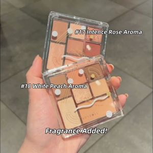 Judydoll Playful Seven-Color Palette All-In-One Eyeshadow Light Soft Earth-tone Blush Highlighter Contour Non-sticky