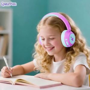 Active Noise Cancelling Headphones for Kids Toddler Bluetooth 6.0 70H Play Time ANC Wireless Headphones For Travel & Airplane