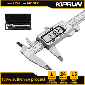 KIPRUN Vernier Calipersเครื่องมือวัดสแตนเลสดิจิตอลเครื่องมือวัด6-150มม.