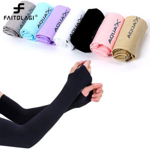 คลุมป้องกันรังสียูวี ทุกรุ่มของแสงแดด ปลอกแขนแดด แชร์ 1 ชุดแห่งชายและแขนนิ้ว